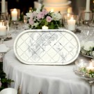 White Marble Diamond Tray thumbnail