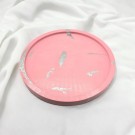 Silvery Pink Circle Tray thumbnail