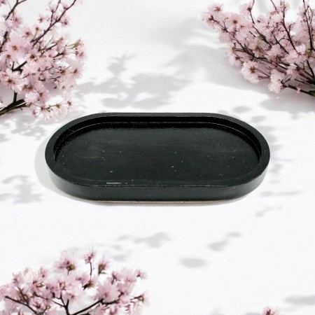 Black Wood Tray