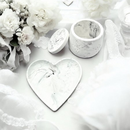 White Marble Gift Set