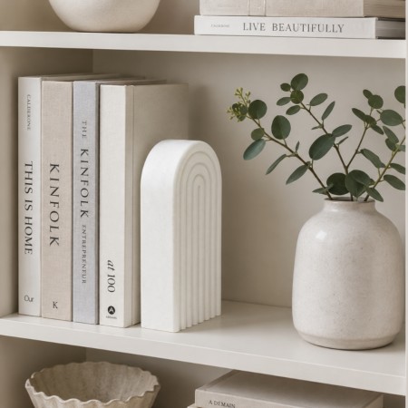 Crescent Bookend