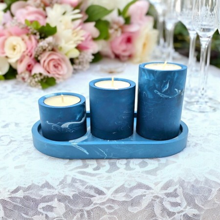 Blue Marble Lights Set