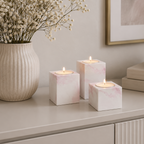 Luxe - Håndlagde telysholdere (3pk)