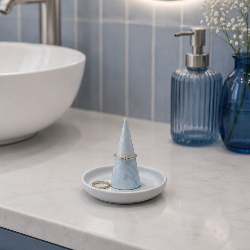 Unika Améthis - Håndlaget ringholder