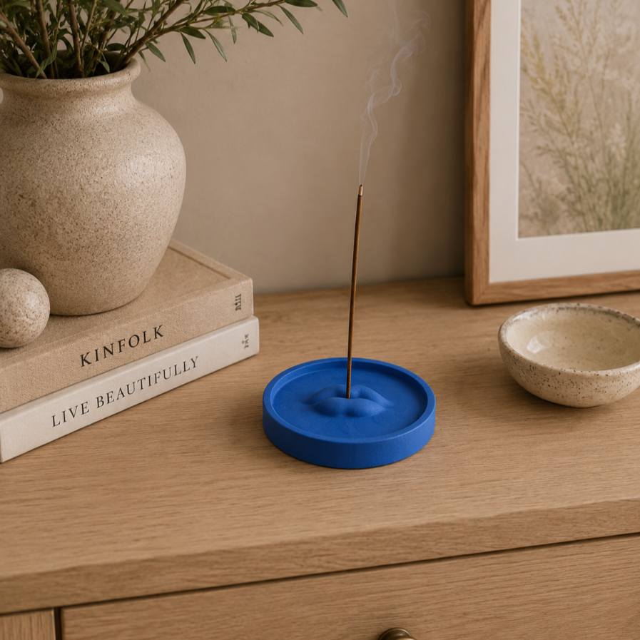 Kiss Me - Håndlaget røkelsesholder