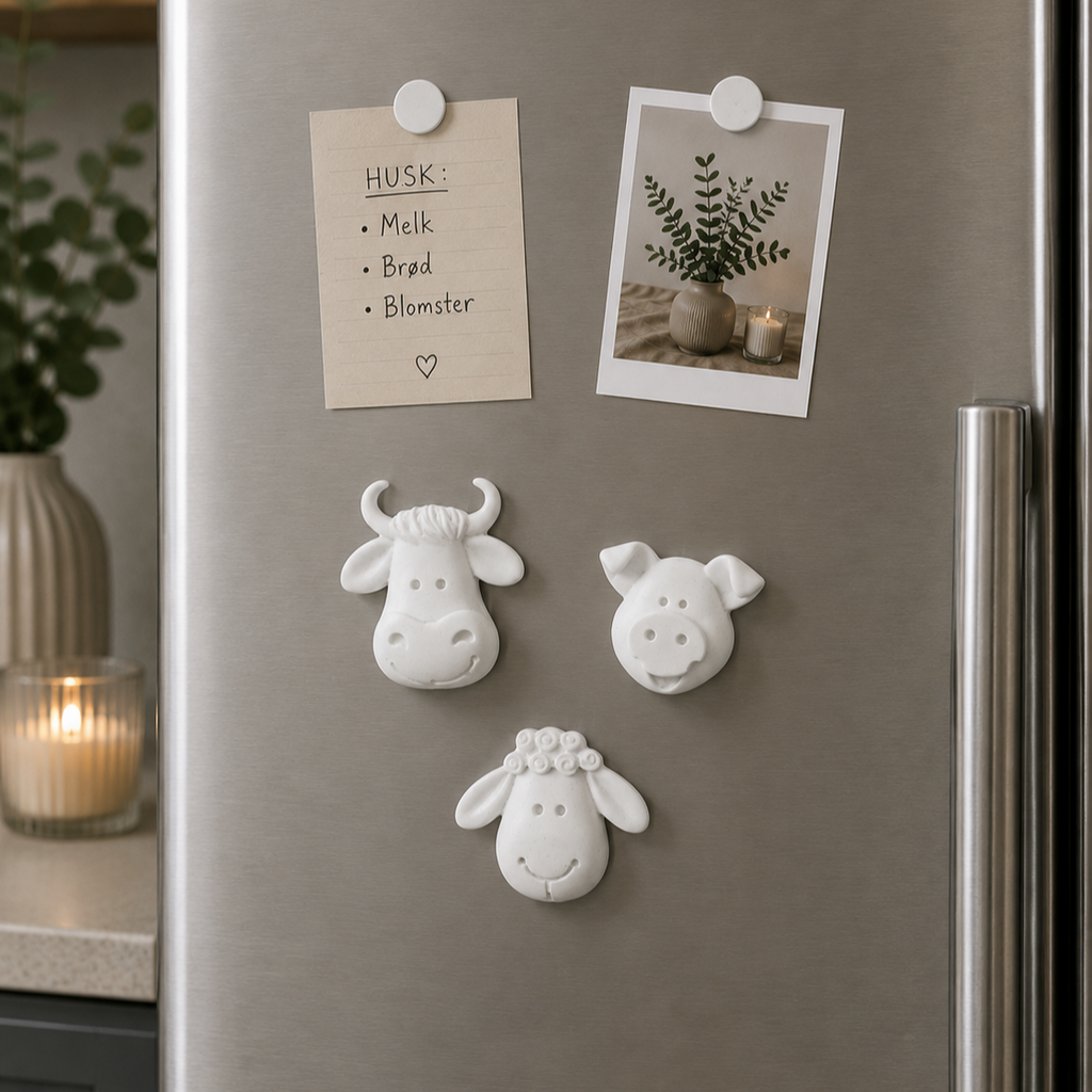 Barnyard - Håndlagde magneter (3pk)