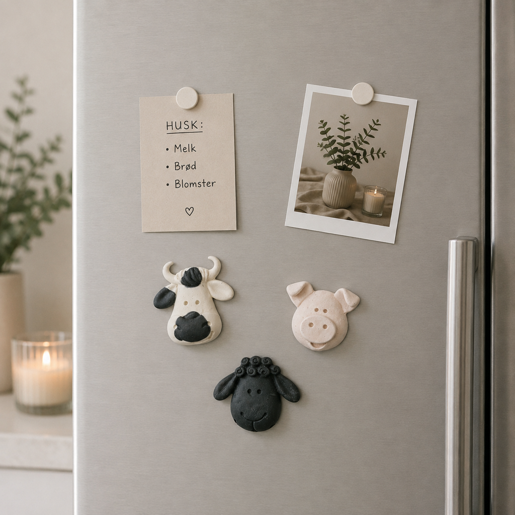 Barnyard - Håndlagde magneter (3pk)