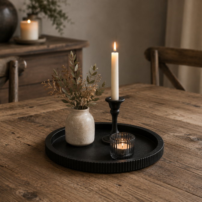 Ripple Tray - Håndlaget dekorfat