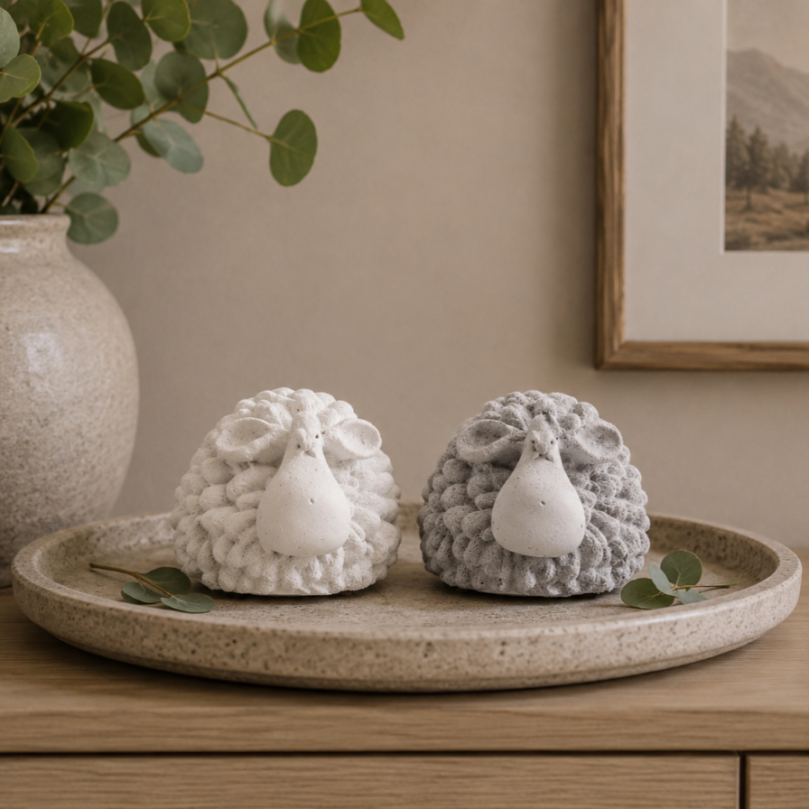 Shauny - Håndlaget dekorsett (2pk)
