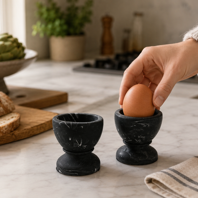 EggNest - Håndlagde eggkopper (2pk)