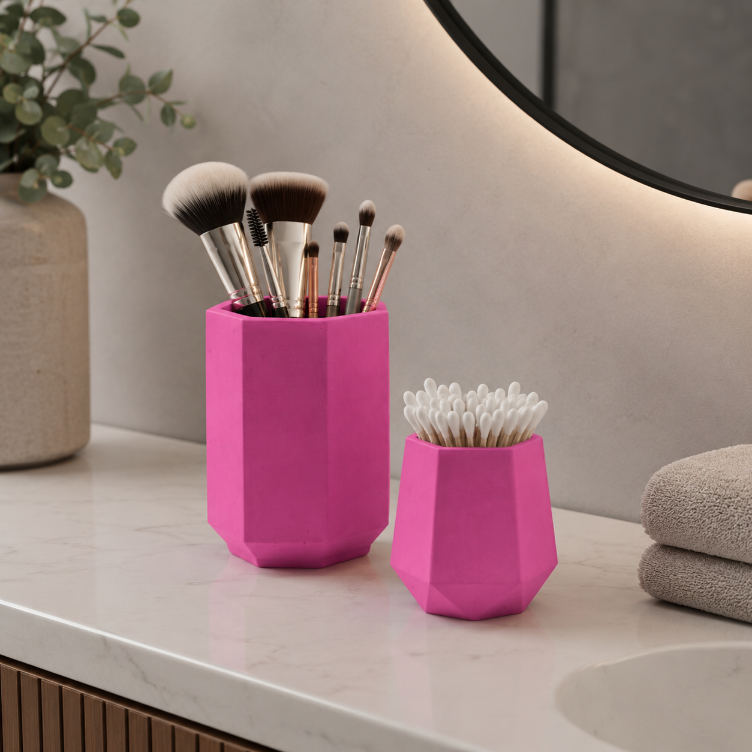 Unika GlamLux - Håndlaget baderomssett (2pk)