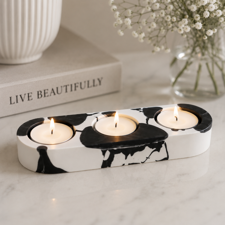 LightLine - Håndlaget telysholder