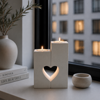Perfect Match - Håndlagde telysholdere (2pk)