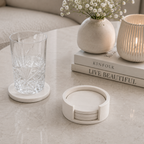 Scandi Mist - Håndlagde glassbrikker (5pk)