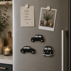 Retro Rides - Håndlagde magneter (3pk)
