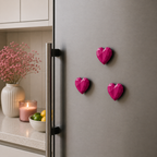 LoveHearts - Håndlagde magneter (3pk)