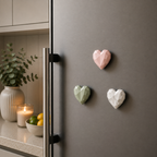 LoveHearts - Håndlagde magneter (3pk)