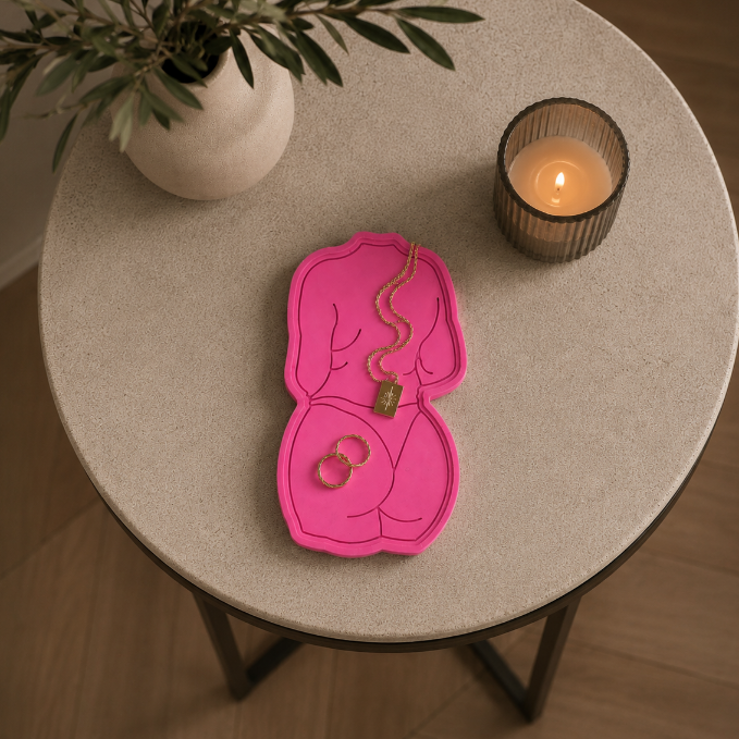 Bootylicious - Håndlaget dekorfat