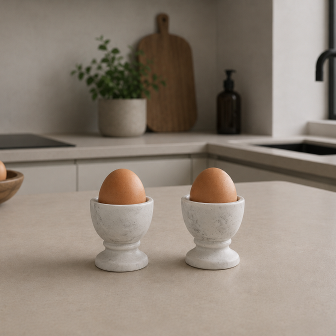 EggNest - Håndlagde eggkopper (2pk)