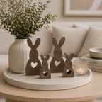 Hoppity Belle - Håndlaget dekorsett (2pk)