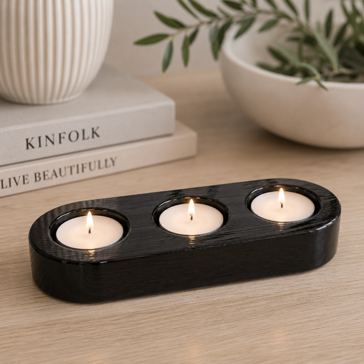 LightLine - Håndlaget telysholder