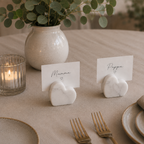 LoveMark - Håndlagde bordkort holdere (2pk)