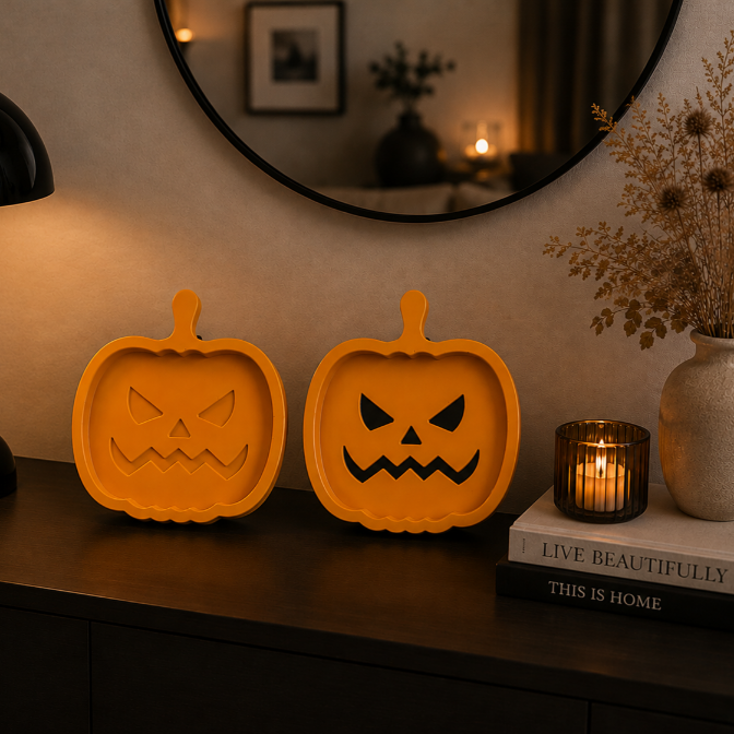 Pumpkin Patch - Håndlaget dekorfat